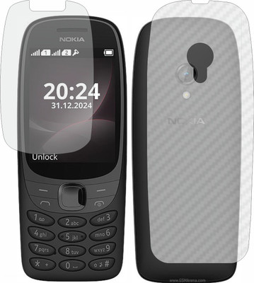 Fasheen Front and Back Tempered Glass for Nokia 6310 2024(Pack of 2)