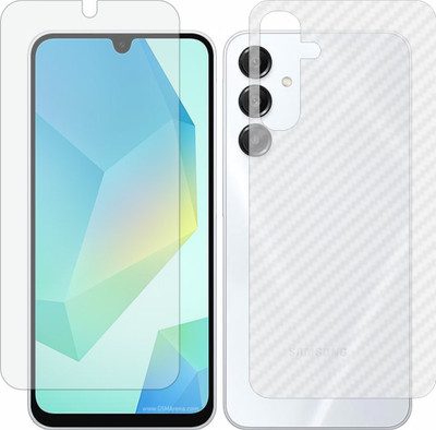 Fasheen Front and Back Tempered Glass for Samsung Galaxy A16 5G(Pack of 2)