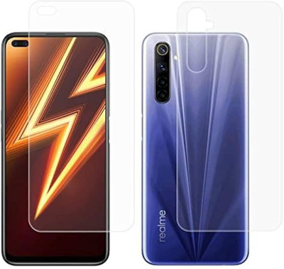 Guardor Front and Back Tempered Glass for Realme 6 Pro Screen Protecto 9H Skin Screen Guard Anti Glare Scratch Resistant Front And Back(Pack of 3)