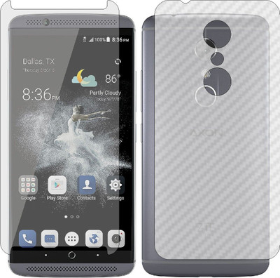 MOBART Front and Back Tempered Glass for ZTE AXON 7(Pack of 2)