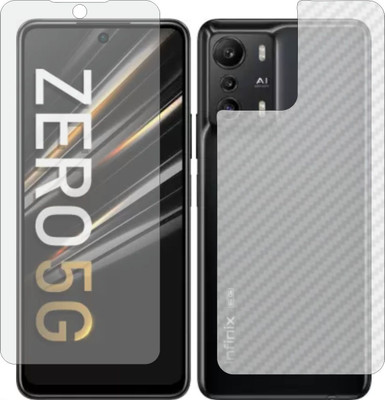 Fasheen Front and Back Tempered Glass for INFINIX ZERO 5G X6815B(Pack of 2)
