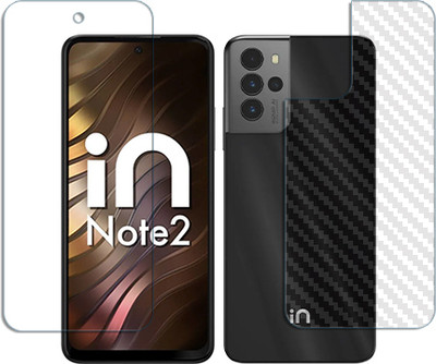ARBAN Front and Back Tempered Glass for Micromax In note 2 FRONT AND BACK(Pack of 1)