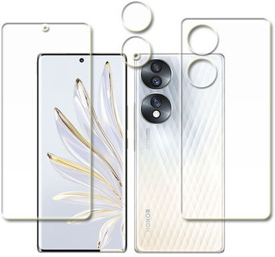 MUTAALI Front and Back Tempered Glass for Honor 70(Pack of 1)