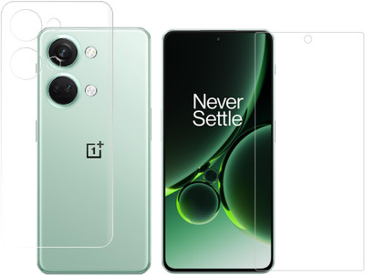 4 YARDS Front and Back Tempered Glass for OnePlus Nord 3 5G(Pack of 1)