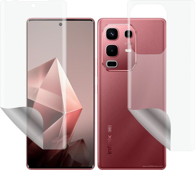 Mobling Front and Back Tempered Glass for Infinix Note 50s 5G (Edge to Edge Full Screen Protector)(Pack of 1)
