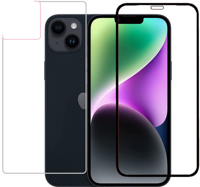 ECMERED Front and Back Tempered Glass for iPhone 14 Plus(Pack of 1)