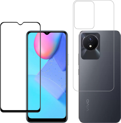 Ten To 11 Front and Back Tempered Glass for ViVO Y02(Pack of 2)