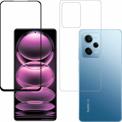 Ten To 11 Front and Back Tempered Glass for Redmi Note 12 5G(Pack of 2)