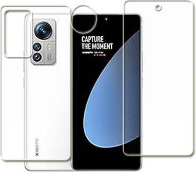 MUTAALI Front and Back Tempered Glass for Xiaomi 12T Pro front And back tempered glass(Pack of 1)