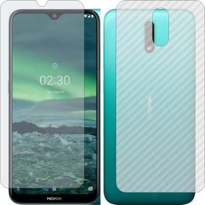 MOBART Front and Back Tempered Glass for NOKIA 2.3(Pack of 2)