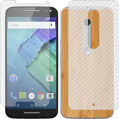 Fasheen Front and Back Tempered Glass for MOTOROLA MOTO X PURE EDITION(Pack of 2)