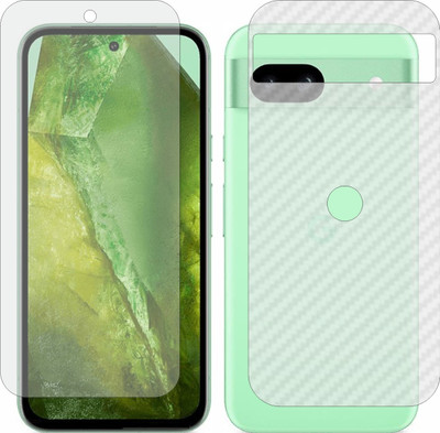 Fasheen Front and Back Tempered Glass for Google Pixel 8A GKV4X(Pack of 2)