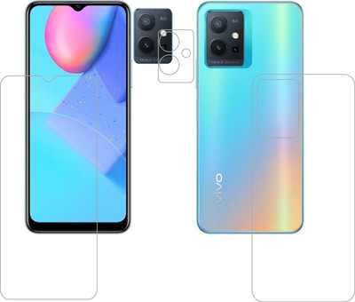Ten To 11 Front and Back Tempered Glass for ViVO Y75 5G(Pack of 3)