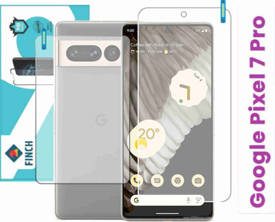KANCHA Front and Back Tempered Glass for PIXEL 7 PRO GOOGLE(Pack of 2)