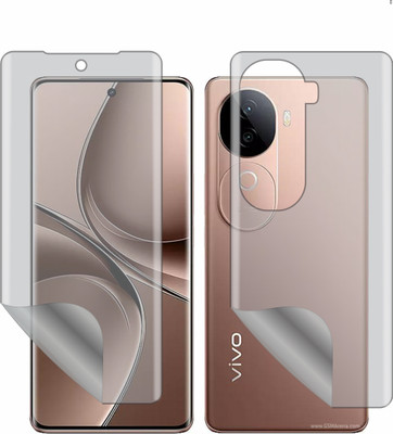 Mobling Front and Back Tempered Glass for Vivo V40e (Edge To Edge TPU Full Coverage)(Pack of 1)