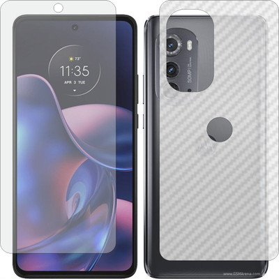 Fasheen Front and Back Tempered Glass for MOTOROLA EDGE 2022(Pack of 2)