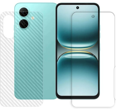 KHWABEEDA Front and Back Tempered Glass for TECNO SPARK GO 2 4G(Pack of 2)