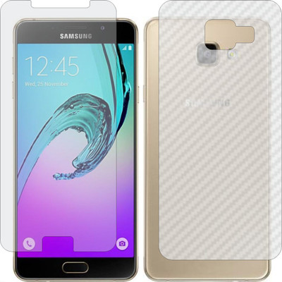 MOBART Front and Back Tempered Glass for SAMSUNG GALAXY A7 2016 DUOS(Pack of 2)