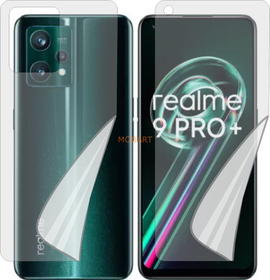 MOBART Front and Back Tempered Glass for REALME RMX3392 (Edge To Edge TPU, Full Coverage)(Pack of 1)