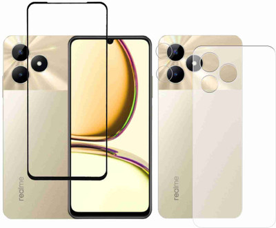 FINCH Front and Back Screen Guard for REALME C53(Pack of 3)