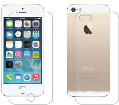 PR SMART Front and Back Tempered Glass for Apple iPhone 5s, Apple iPhone 5(Pack of 2)