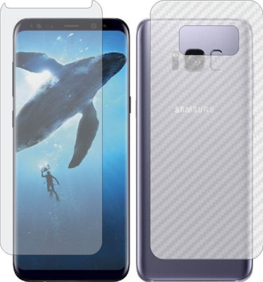 MOBART Front and Back Tempered Glass for Samsung Galaxy S8 Plus(Pack of 2)