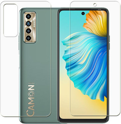 ARBAN Front and Back Tempered Glass for TECNO CAMON 17 Front Back Flexible Tempered Glass(Pack of 1)