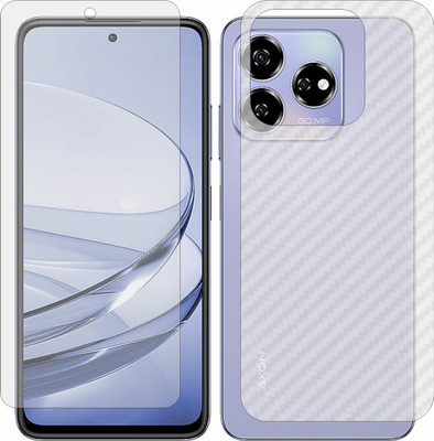 MOBART Front and Back Tempered Glass for ZTE Axon 60(Pack of 2)