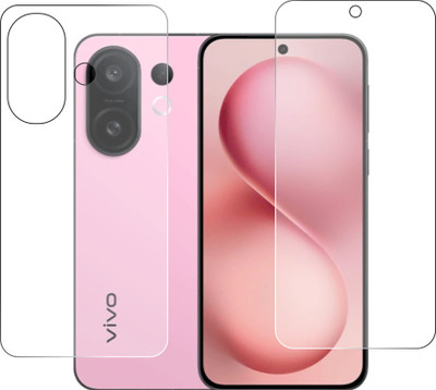 chakoor Front and Back Tempered Glass for vivo X200 FE(Pack of 3)