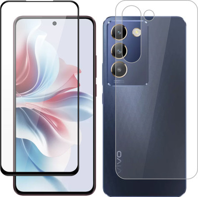 Ten To 11 Front and Back Tempered Glass for ViVO Y200e 5G(Pack of 2)