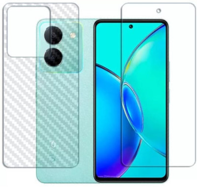 DB Front and Back Tempered Glass for VIVO Y36 front and back Tempered glass(Pack of 2)