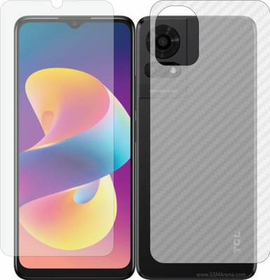 Fasheen Front and Back Tempered Glass for Tcl 50 LE(Pack of 2)