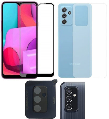 COVER CAPITAL Front and Back Tempered Glass for Samsung Galaxy F23(Pack of 3)