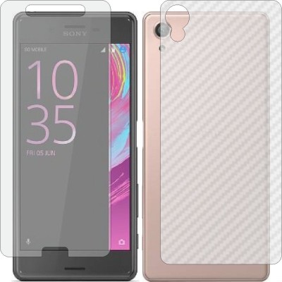 MOBART Front and Back Tempered Glass for SONY XPERIA X(Pack of 2)
