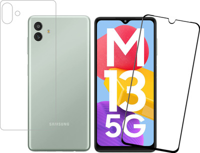 Ten To 11 Front and Back Tempered Glass for Samsung Galaxy M13 5G(Pack of 2)