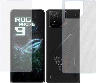 Mobling Front and Back Tempered Glass for Asus Rog Phone 9(Pack of 2)