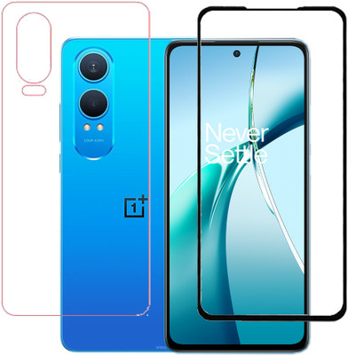 ECMERED Front and Back Tempered Glass for OnePlus Nord CE4 lite 5G, OnePlus Nord CE4 lite, 1+Nord CE 4 Lite, 1+Nord CE 4 Lite 5G(Pack of 1)