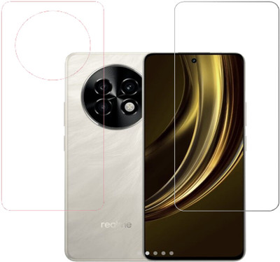 VAYUVAULT Front and Back Tempered Glass for Realme P1 Speed, Realme P1 Speed 5G, Clear(Pack of 2)