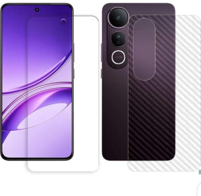 DOWRVIN Front and Back Tempered Glass for VIVO V50 LITE 5G(Pack of 2)