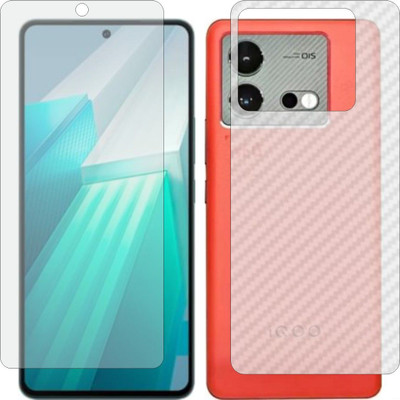 MOBART Front and Back Tempered Glass for Vivo IQOO Neo8(Pack of 2)