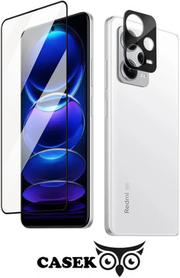 CASEKOO Front and Back Tempered Glass for Xiaomi Redmi Note 12 Pro Plus 5G, Xiaomi Redmi Note 12 Pro 5G(Pack of 2)