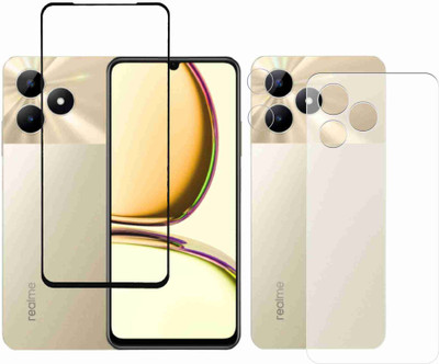 FINCH Front and Back Screen Guard for REALME C53(Pack of 3)