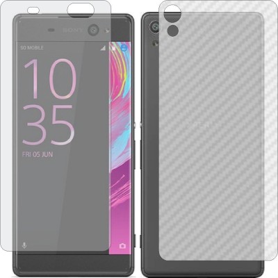 MOBART Front and Back Tempered Glass for Sony Xperia XA Ultra Dual(Pack of 2)