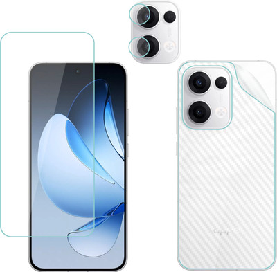 Ten To 11 Front and Back Tempered Glass for Oppo Reno 13 5G(Pack of 3)