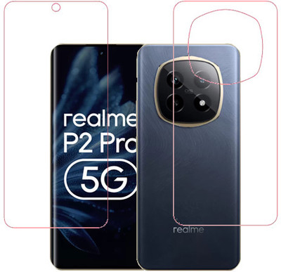 AARERED Front and Back Tempered Glass for realme P2 Pro 5G, realme P2 Pro, REALME P2 PRO, REALME P2 PRO 5G(Pack of 1)