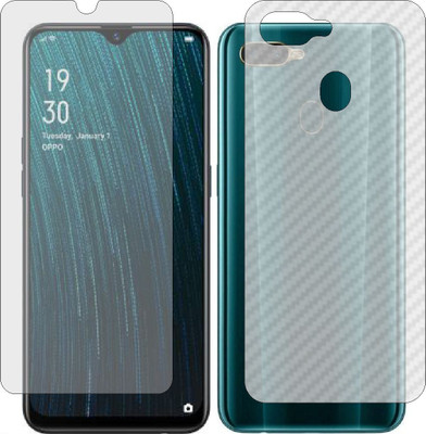 MOBART Front and Back Tempered Glass for OPPO A5S AX5S(Pack of 2)