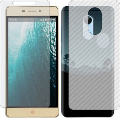 MOBART Front and Back Tempered Glass for LYF Water 7(Pack of 2)