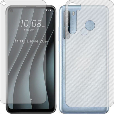 MOBART Front and Back Tempered Glass for HTC DESIRE 20 PRO(Pack of 2)