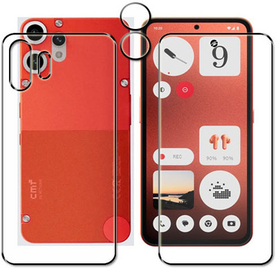 tombik Front and Back Tempered Glass for 10fa-CMF Phone 2 Pro-fb,lens(Pack of 3)