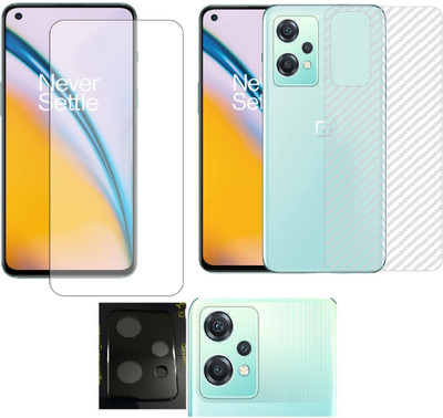 COVER CAPITAL Front and Back Tempered Glass for Oneplus Nord CE 2 Lite(Pack of 3)